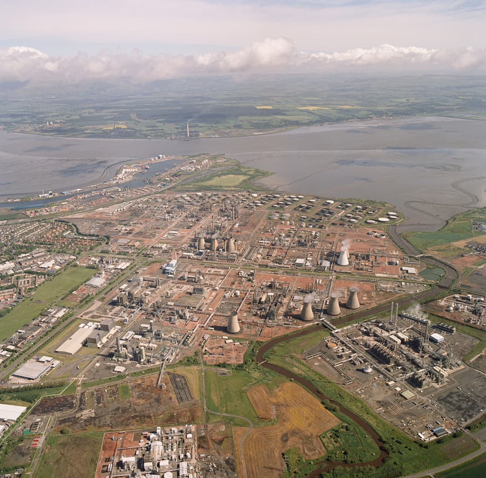 Aerial view of INEOS project