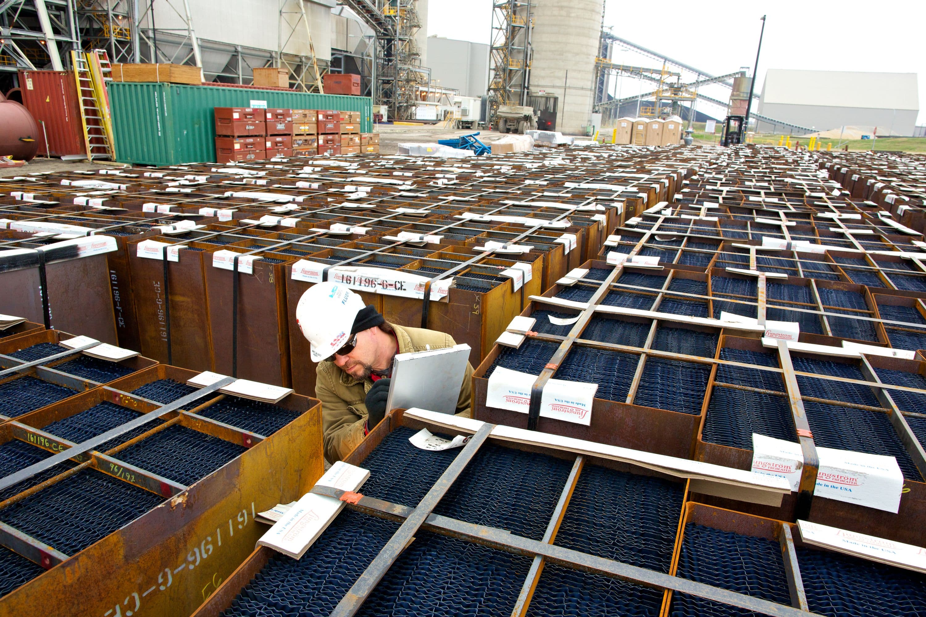 Laydown yard