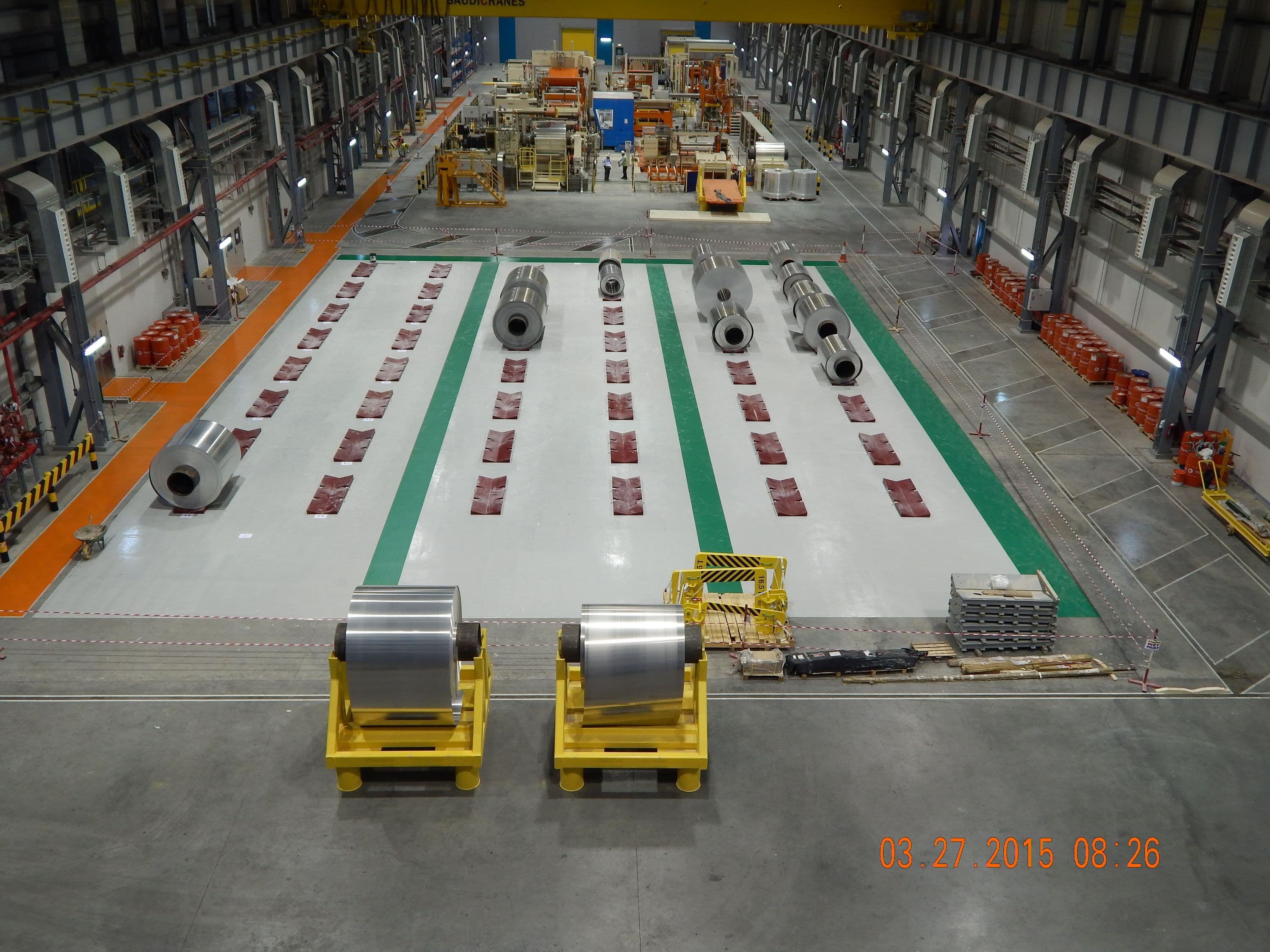 Sheet slitter area