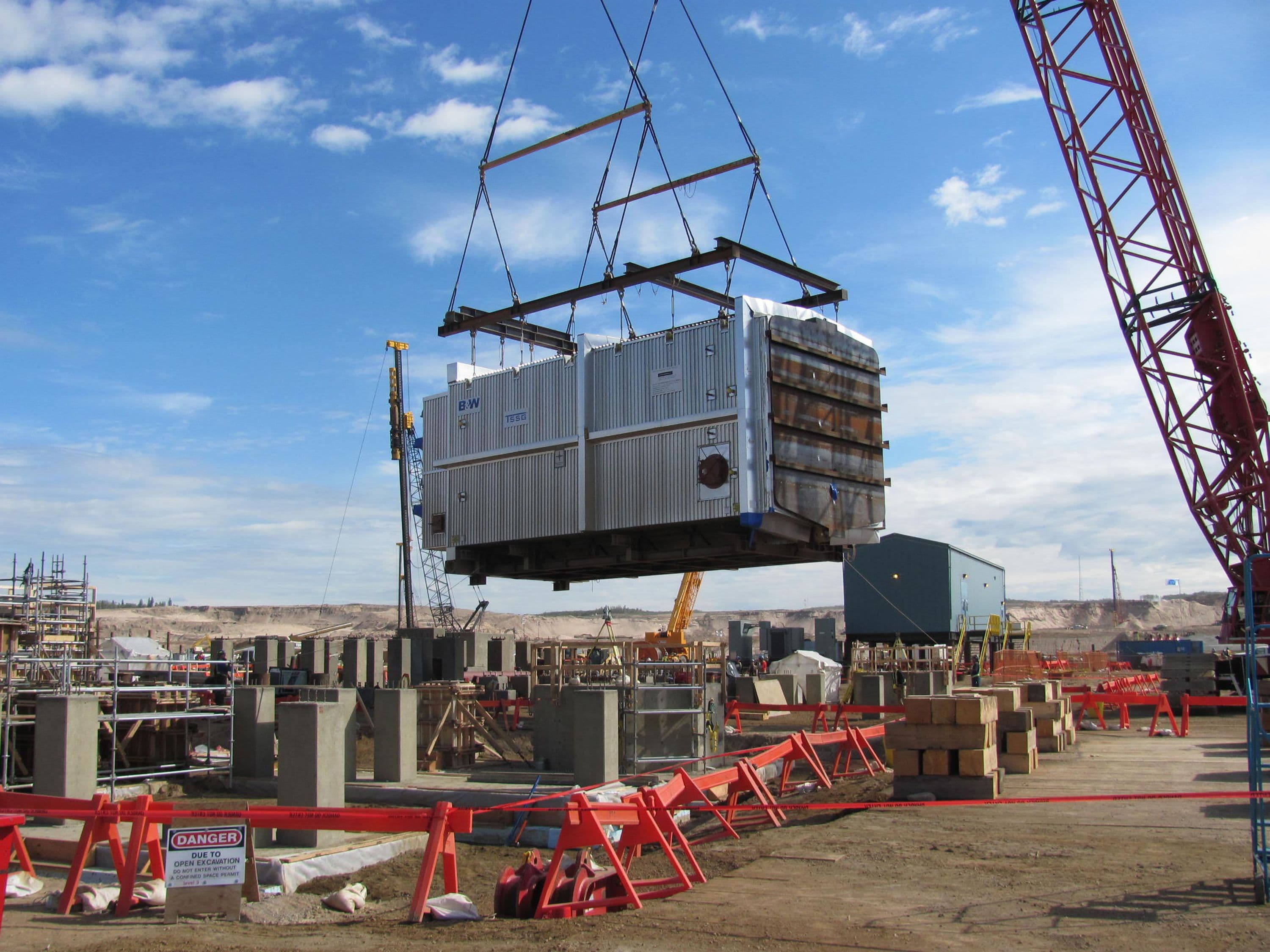 Boiler lift