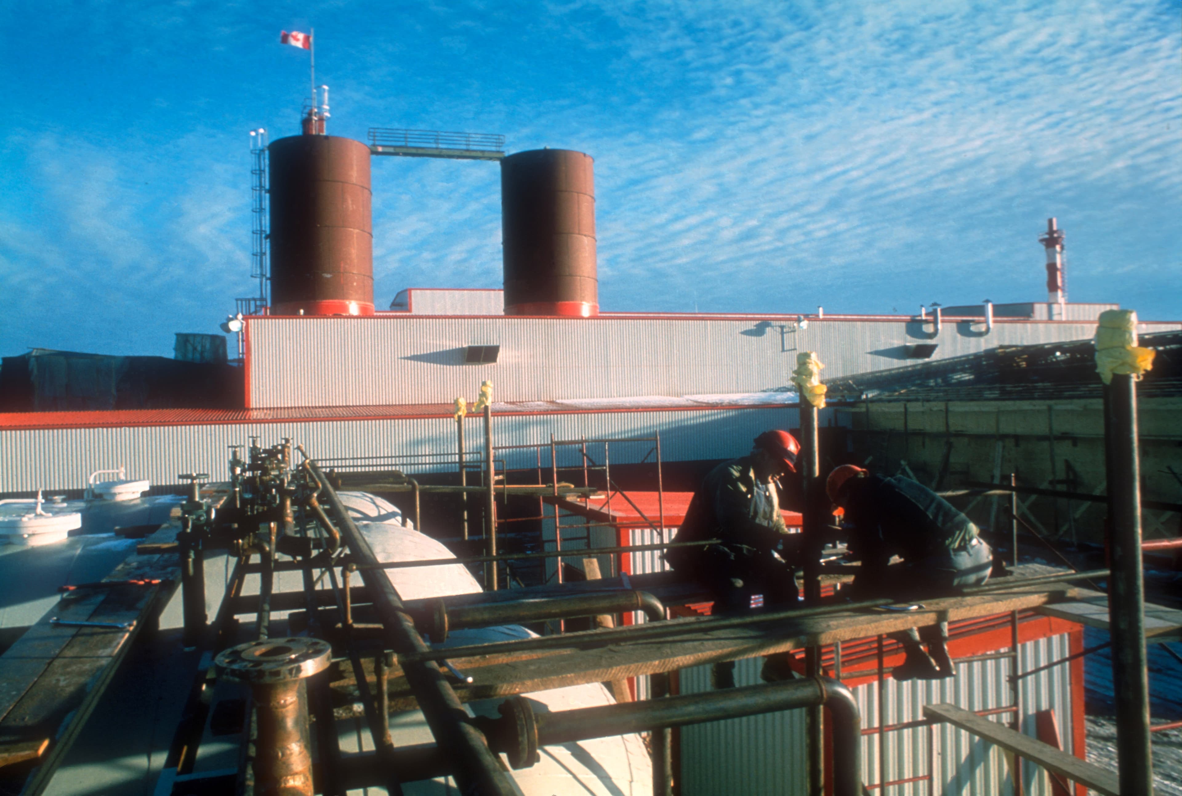Exterior of facility