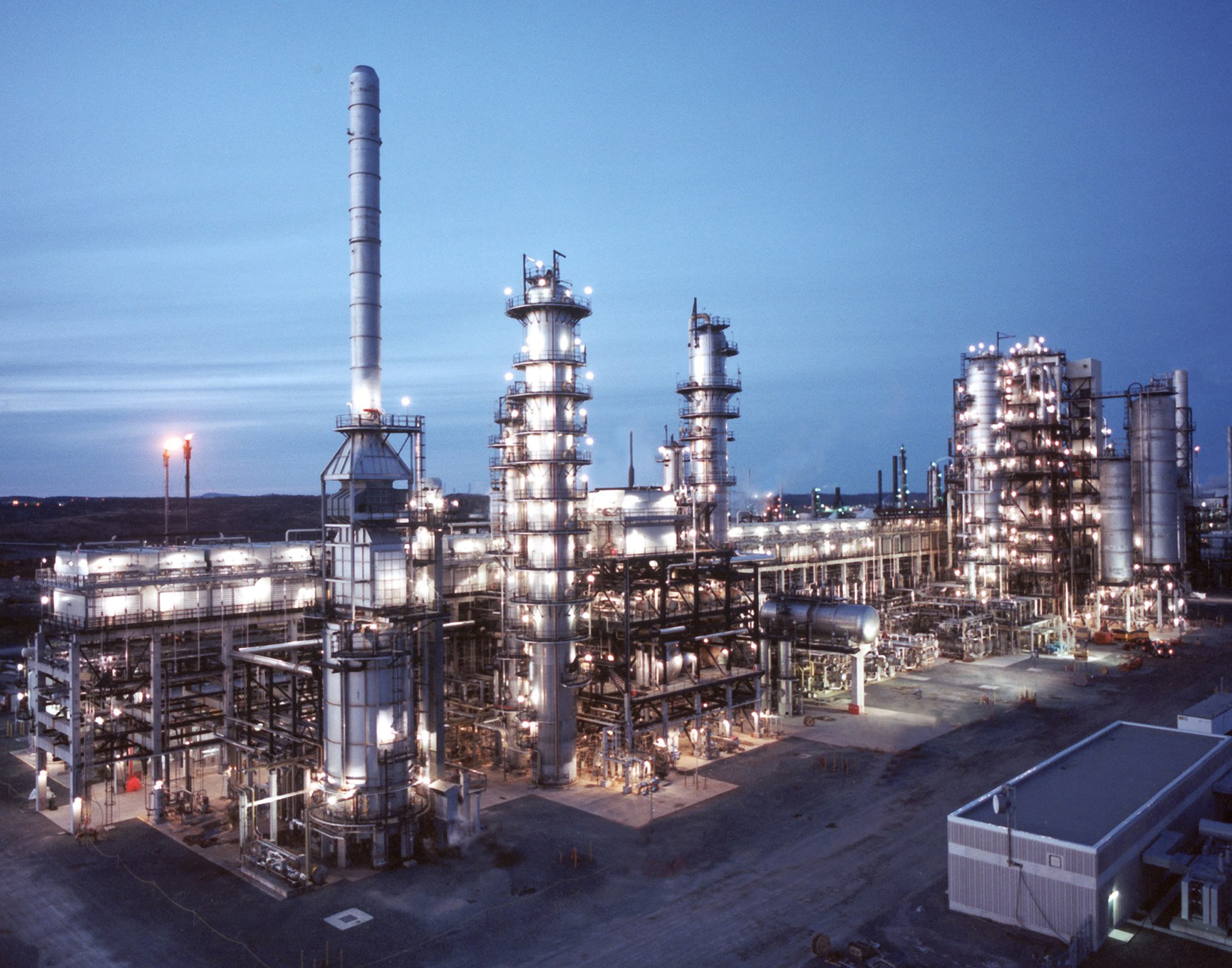 Photo of New Brunswick refinery