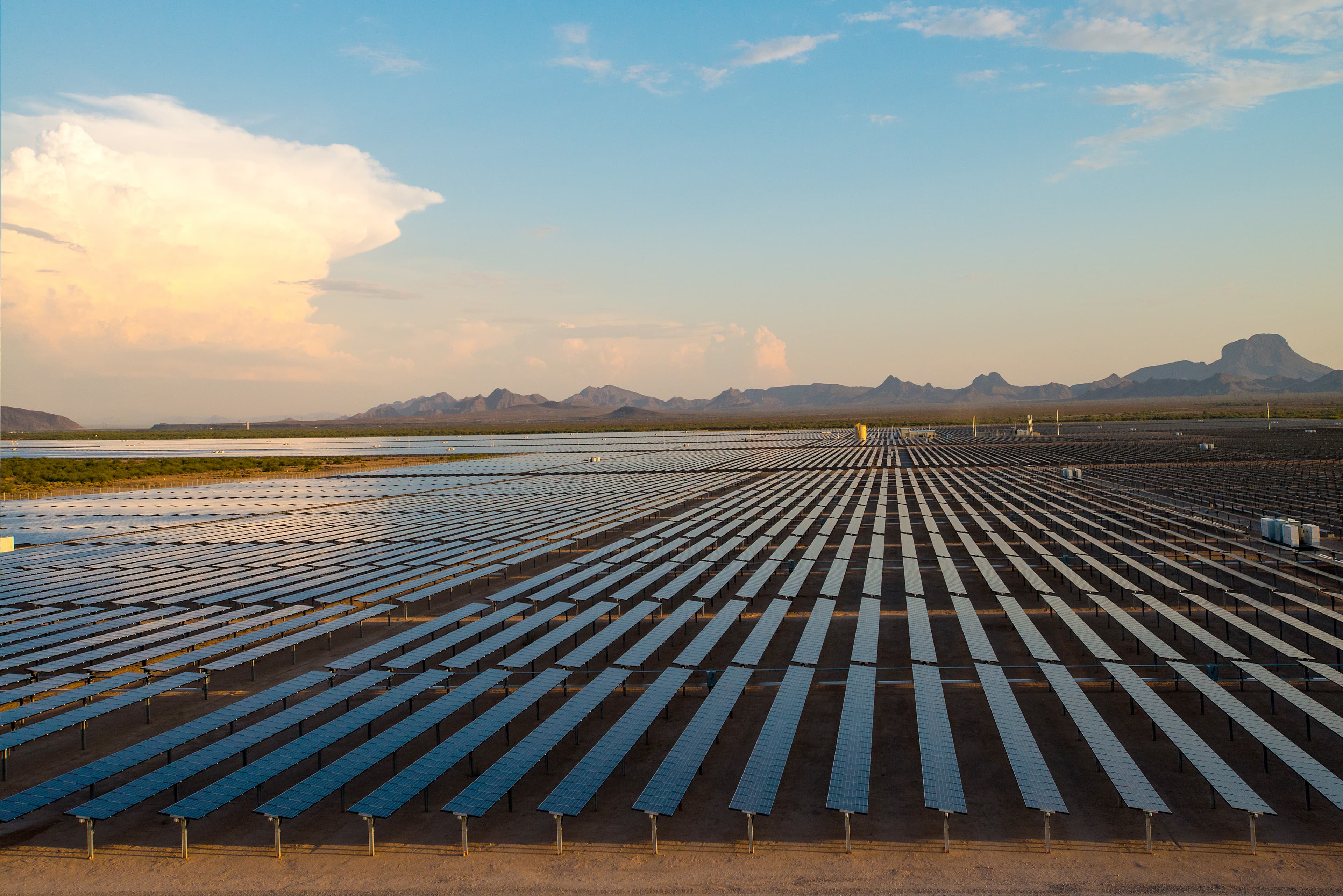 Photo of solar energy site