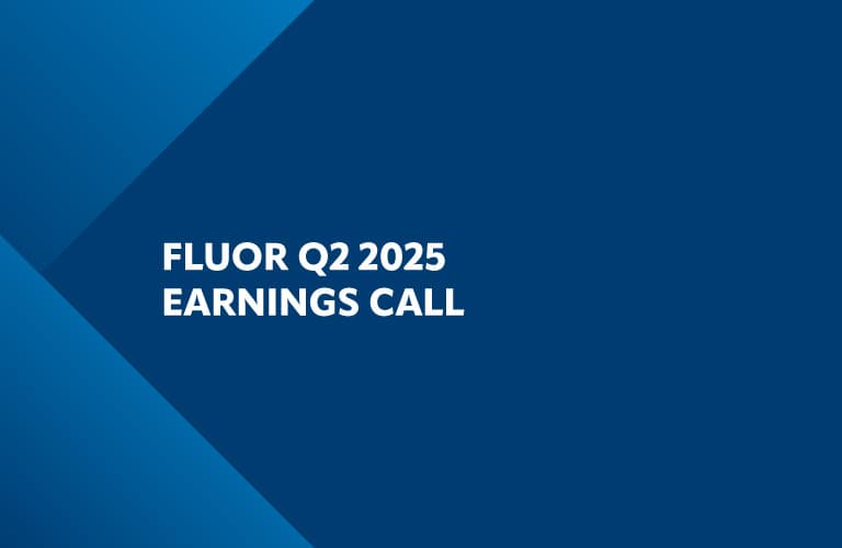 Fluor Q2 2025 Earnings Call