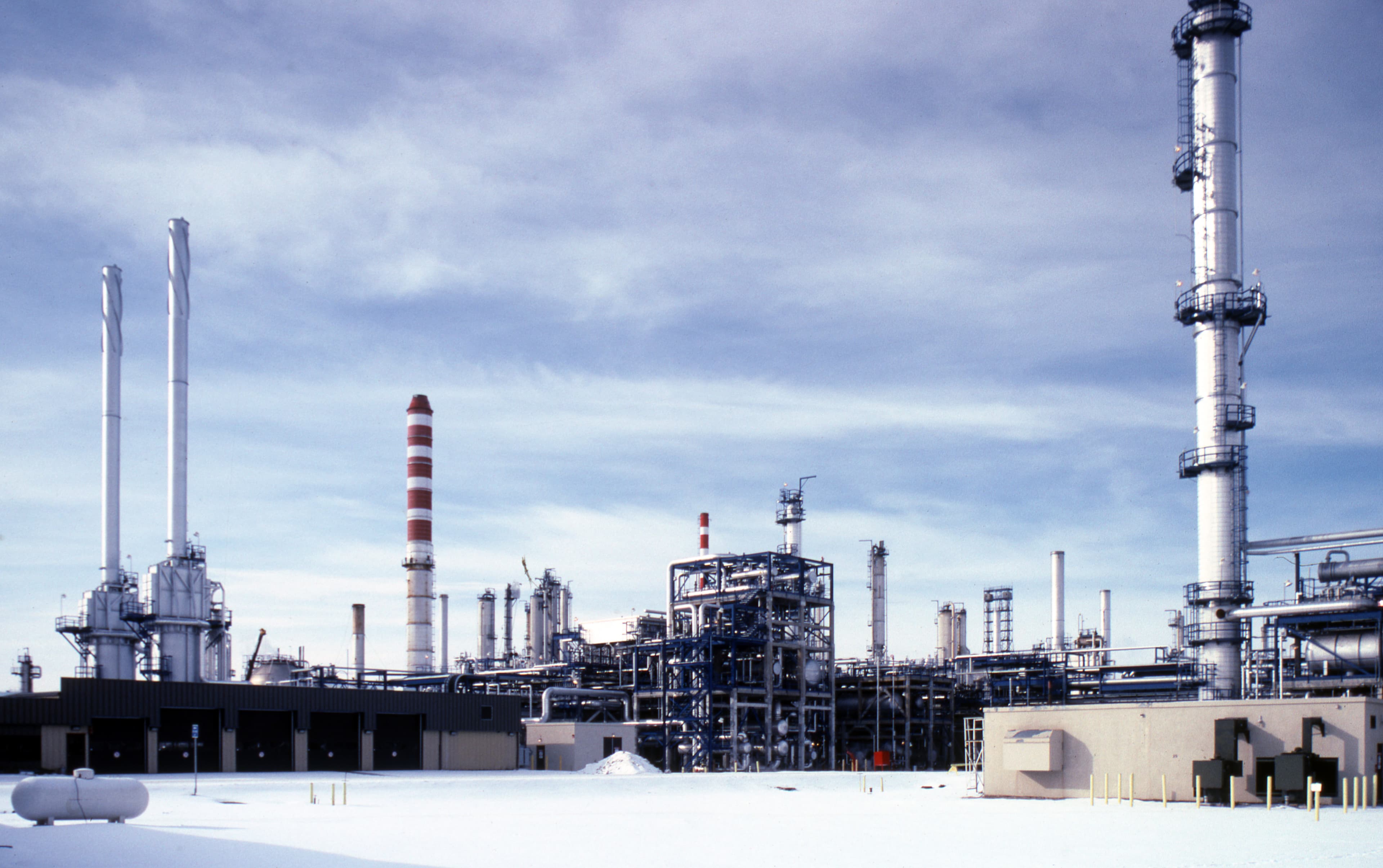 Photo of Isomerization Plant at the Edmonton Refinery