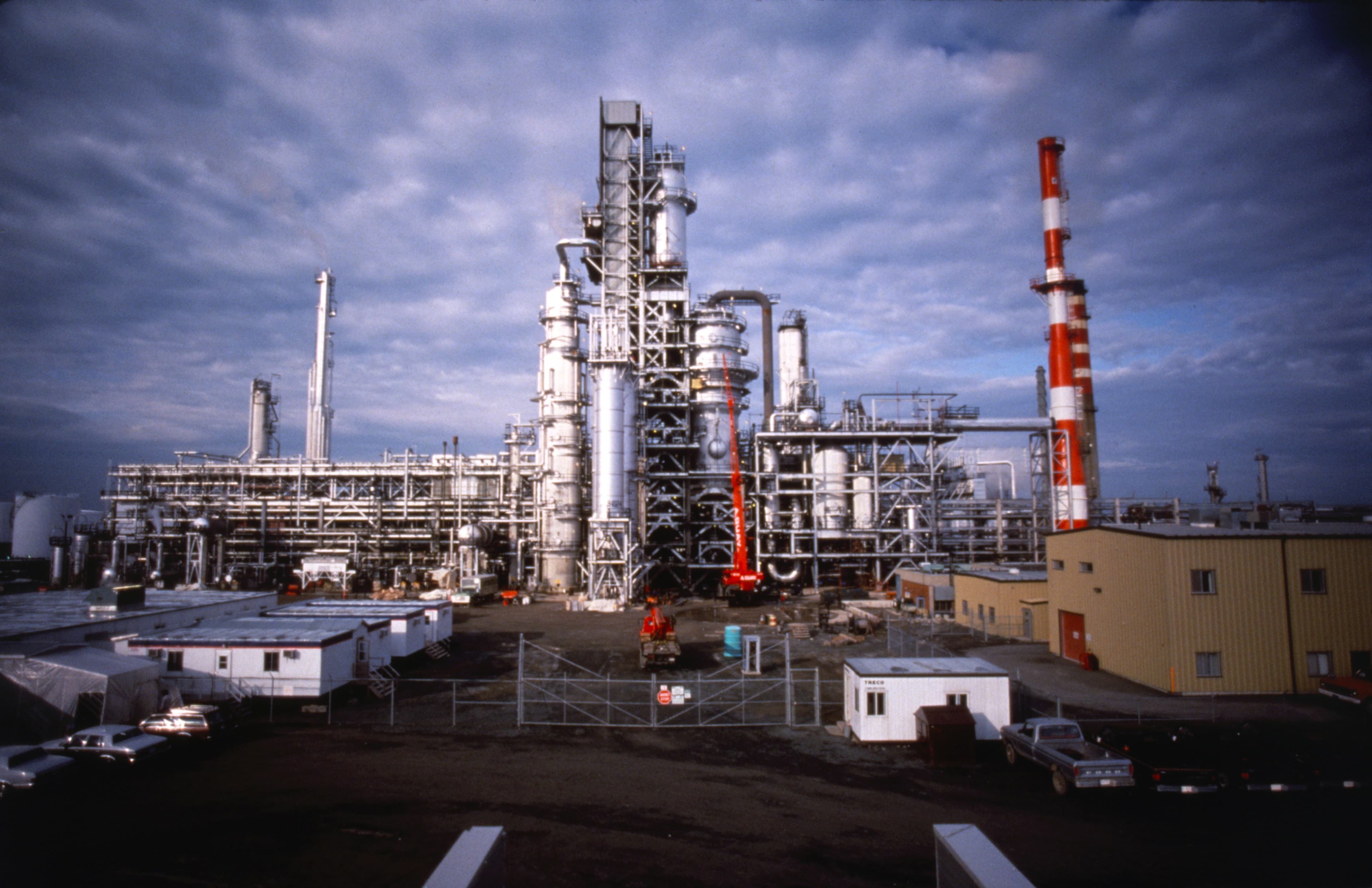 Photo of Ultramar Ltd.'s Refinery Sophistication Project in St. Romauld, Quebec