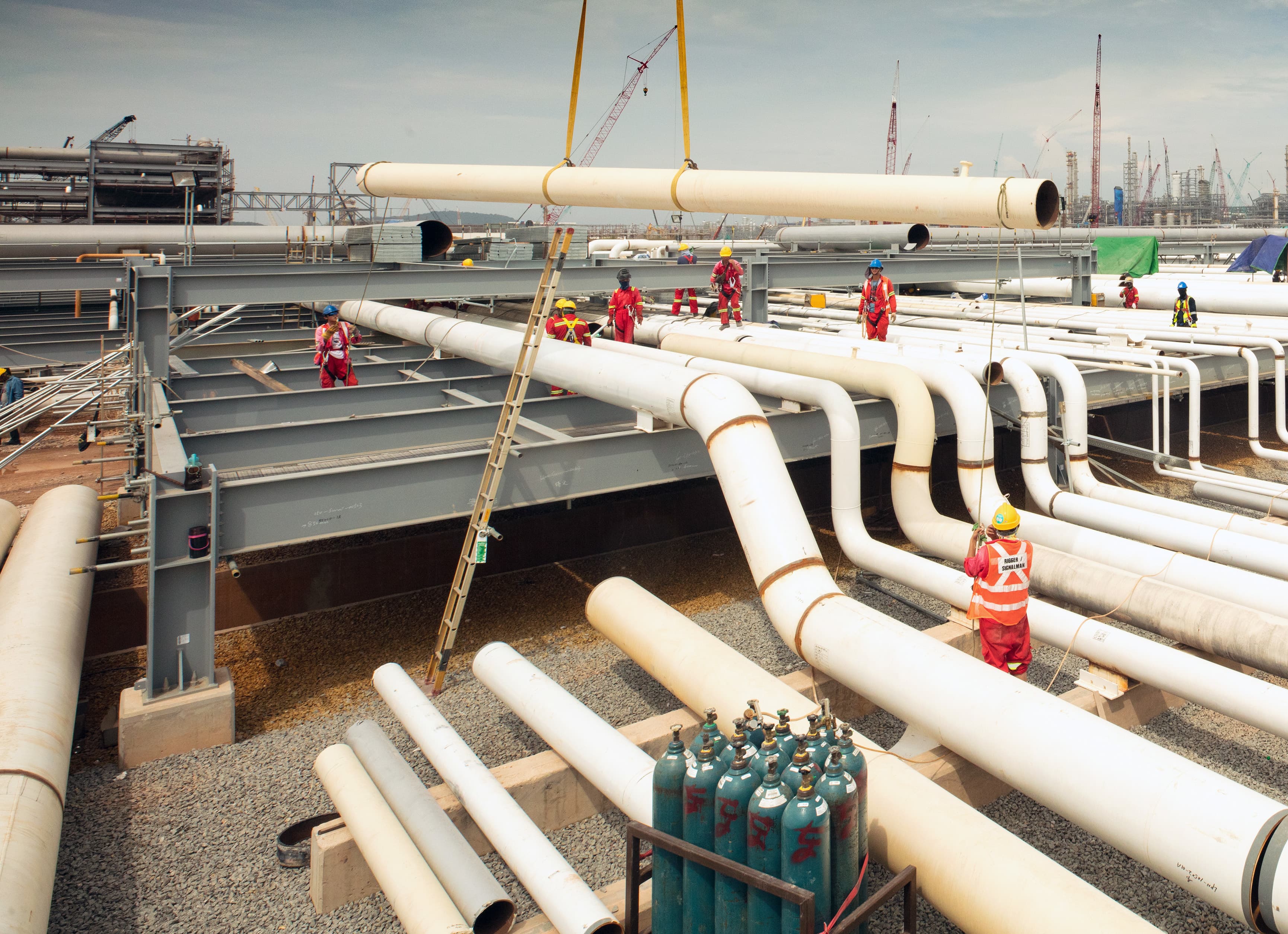 Close up of Petronas RAPID project photo