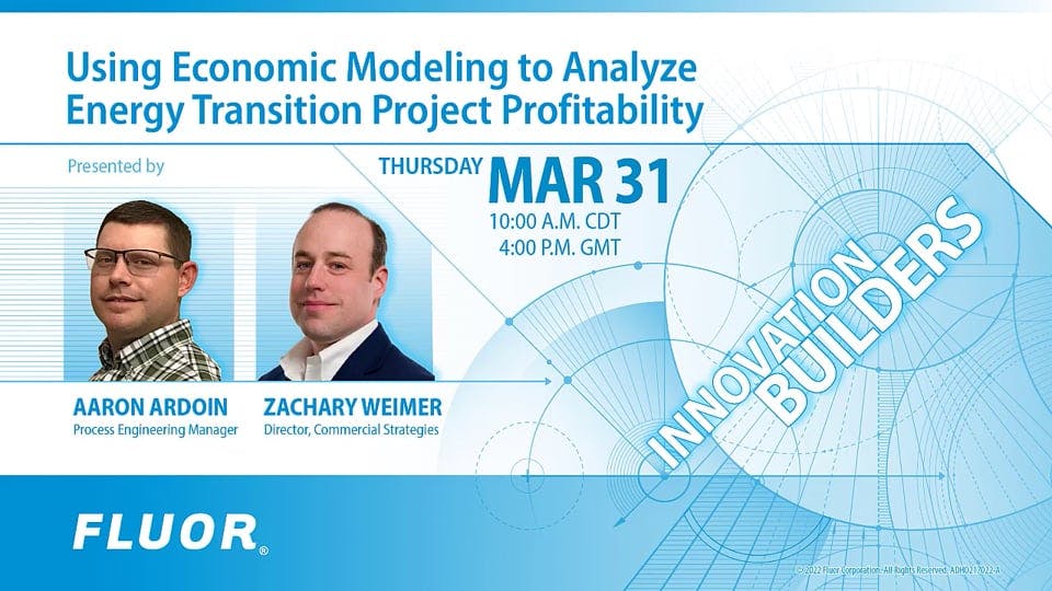 Using Economic Modeling to Analyze Energy Transition Project Profitability