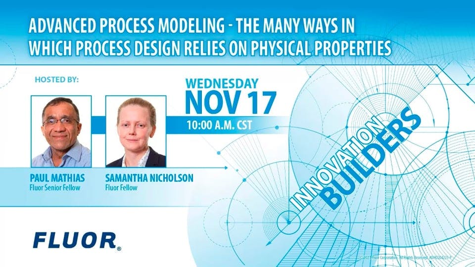 Advanced Process Modeling - The Many Ways in Which Process Design Relies on Physical Properties